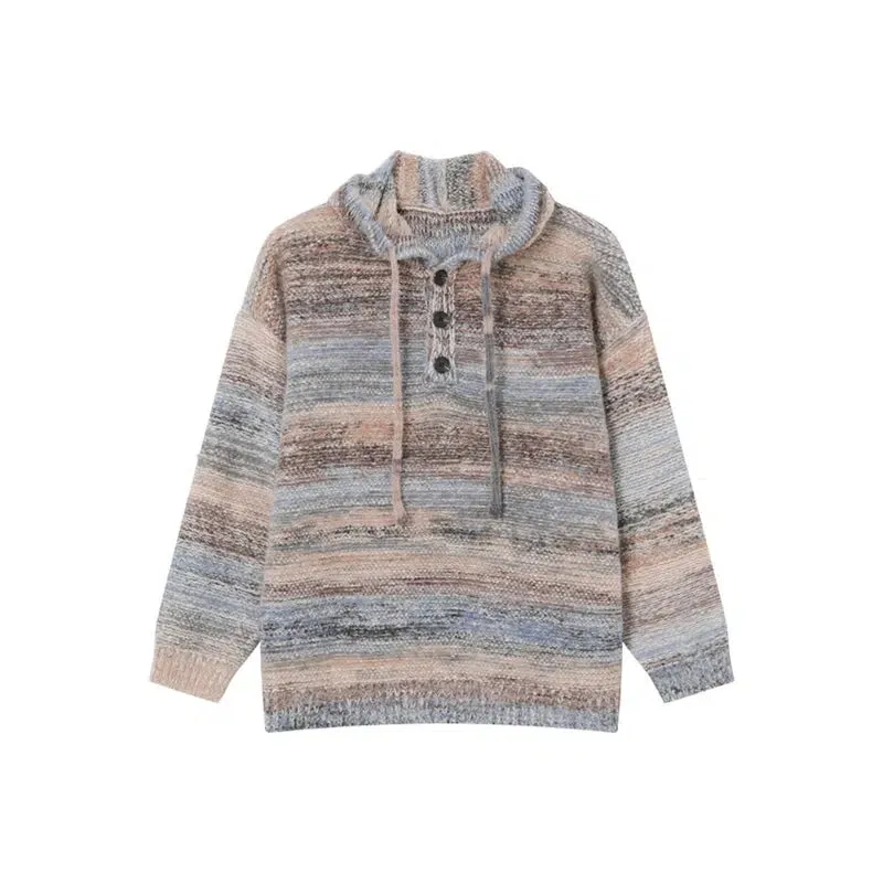 Hooded Knit Sweater