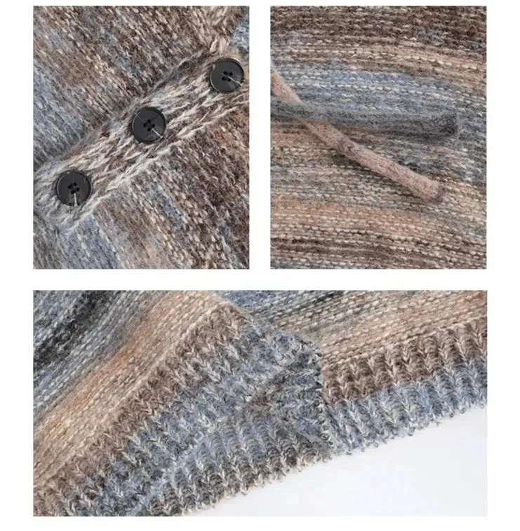 Hooded Knit Sweater