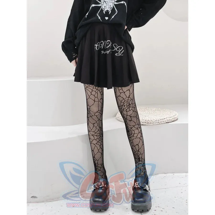 Hot Drill A Type High-waisted Skirt
