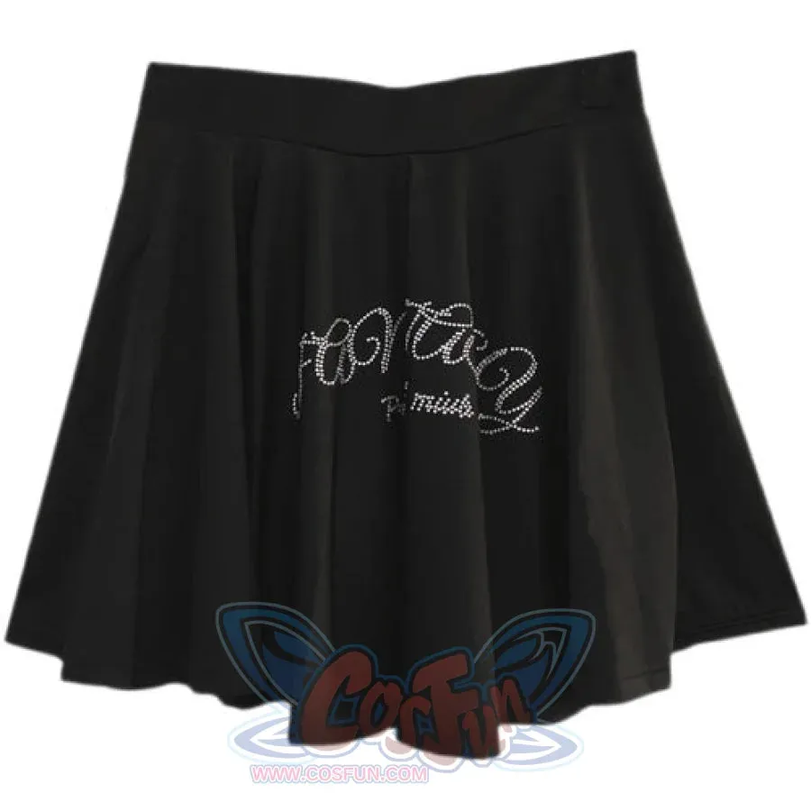 Hot Drill A Type High-waisted Skirt