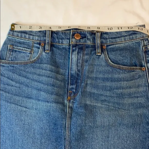 HUDSON Lulu Denim Skirt in Vroom Sz 25