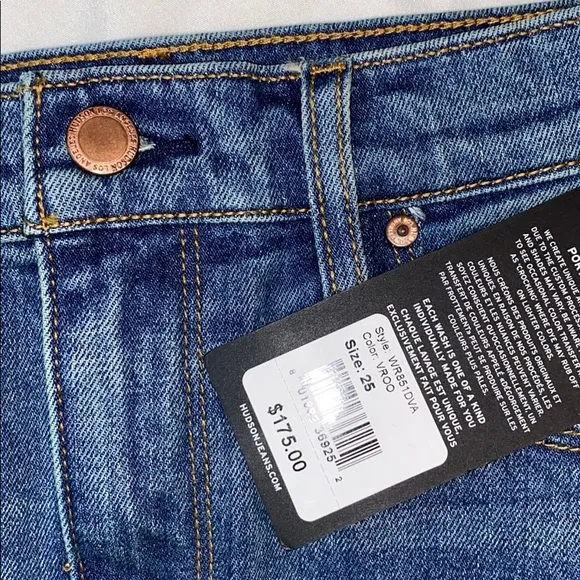 HUDSON Lulu Denim Skirt in Vroom Sz 25