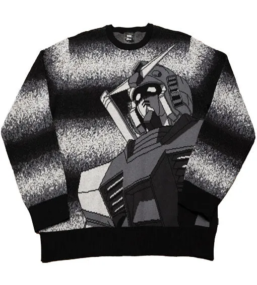 Huf Gundam Static Crewneck - Black
