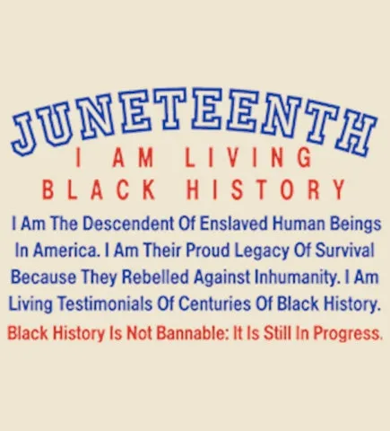 I AM LIVING BLACK HISTORY