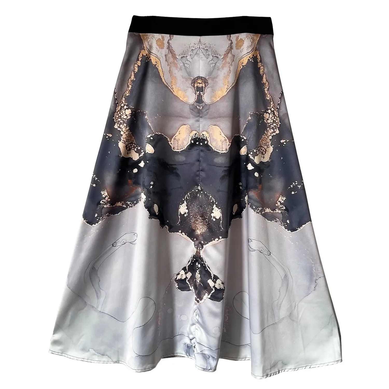 Iceland Inspired Maxi Skirt
