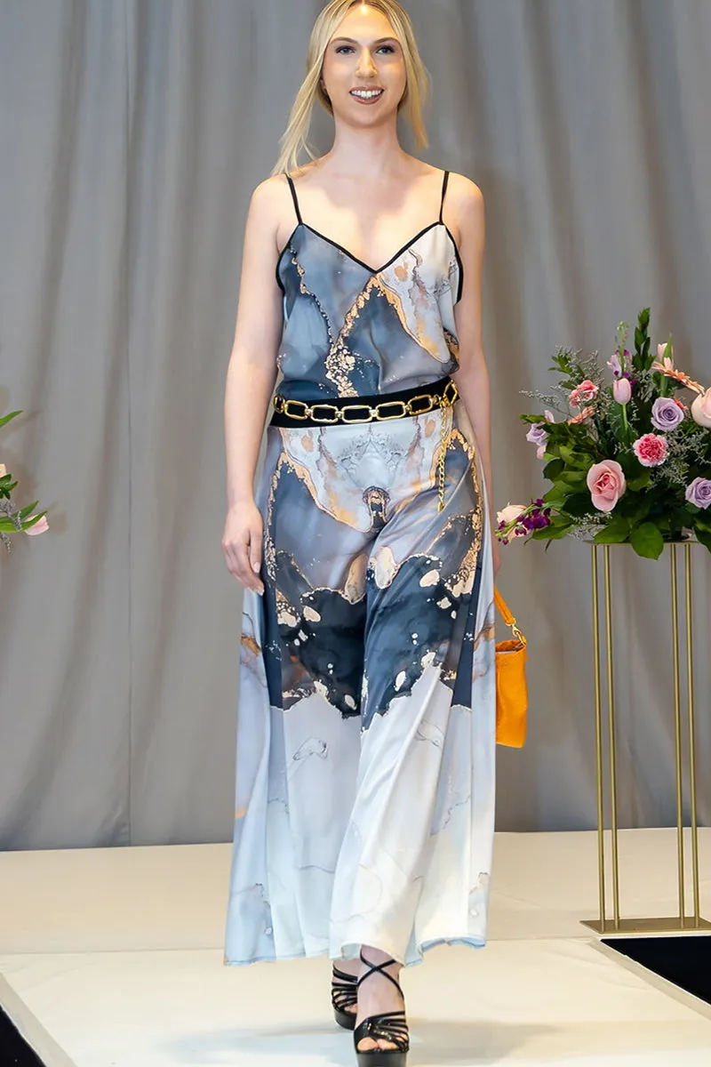 Iceland Inspired Maxi Skirt