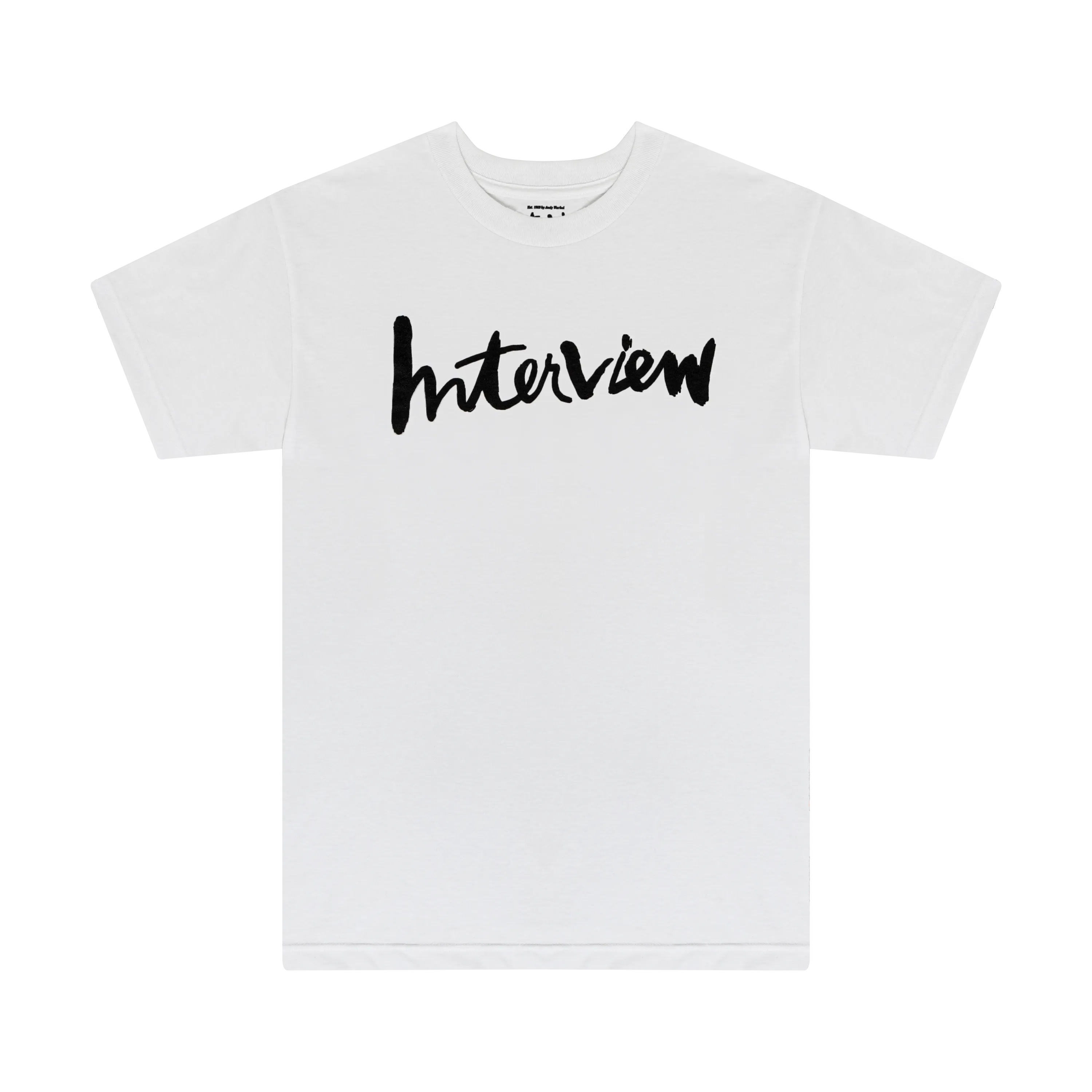 Interview Logo T-shirt - White