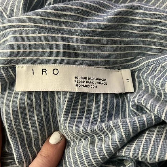 IRO Markala Shirt Dress Striped Women’s 38