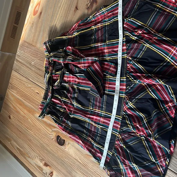 J Crew New Stewardson Tartan Bow Skirt 00P