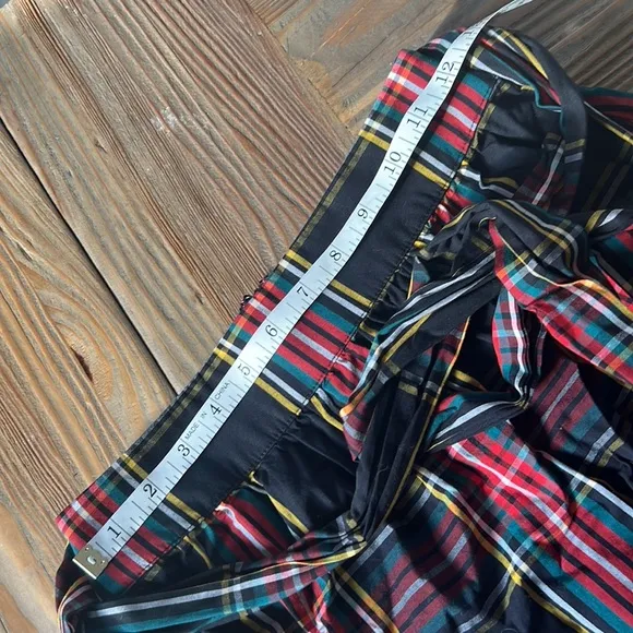 J Crew New Stewardson Tartan Bow Skirt 00P