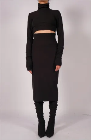 Jersey Skirt Midi