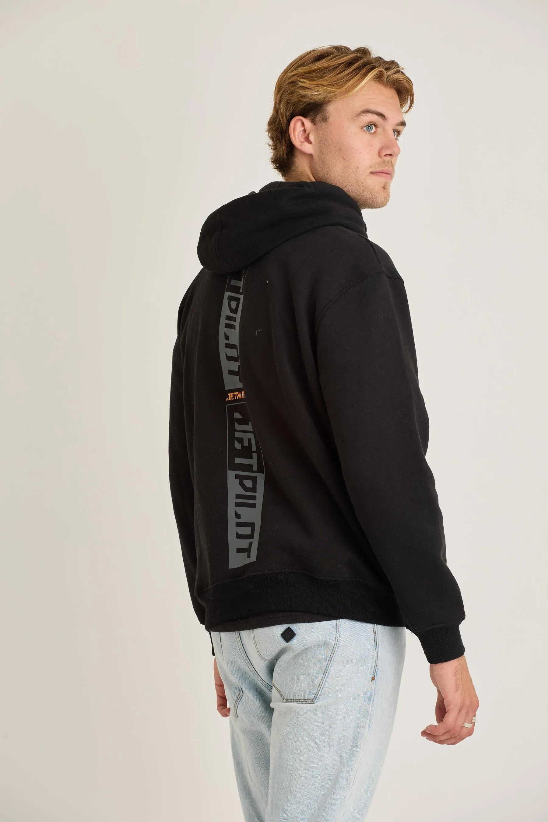 Jetpilot Freeride Mens Pullover - Black