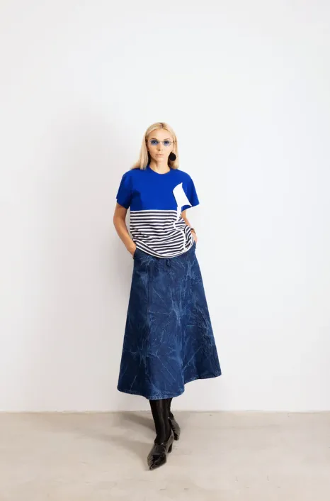 JULIA ALLERT DENIM SKIRT
