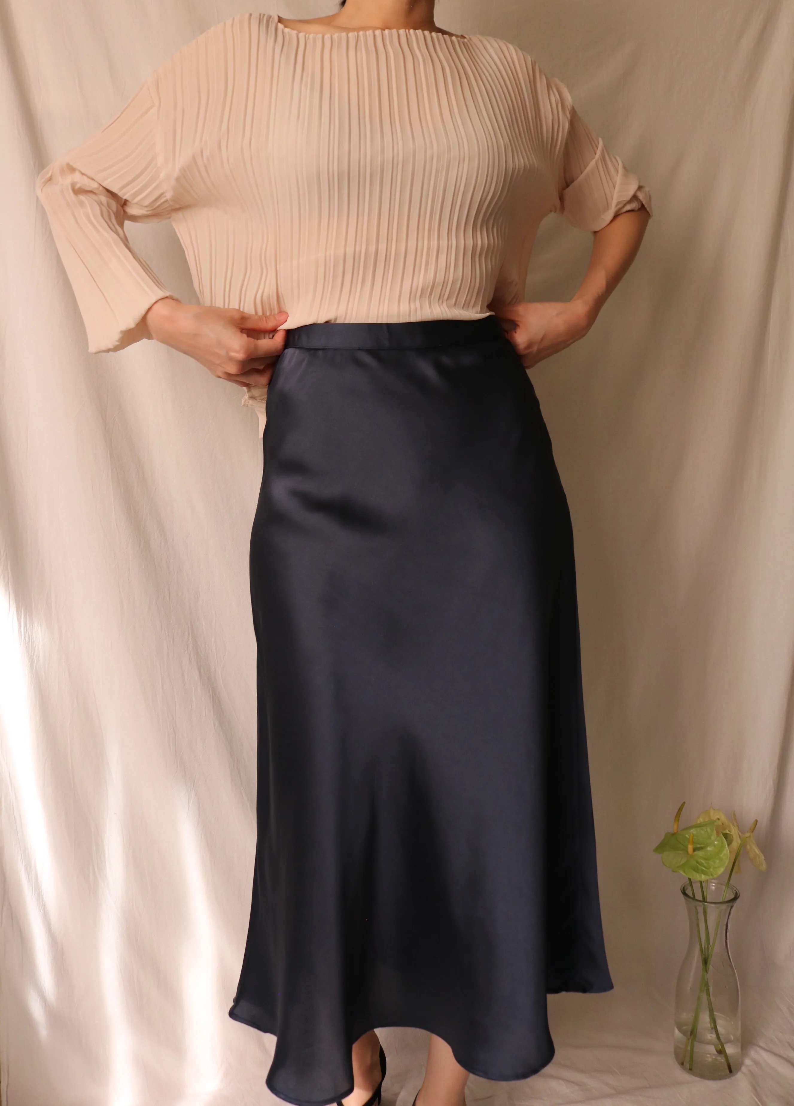 Julie skirt {Midnight blue}