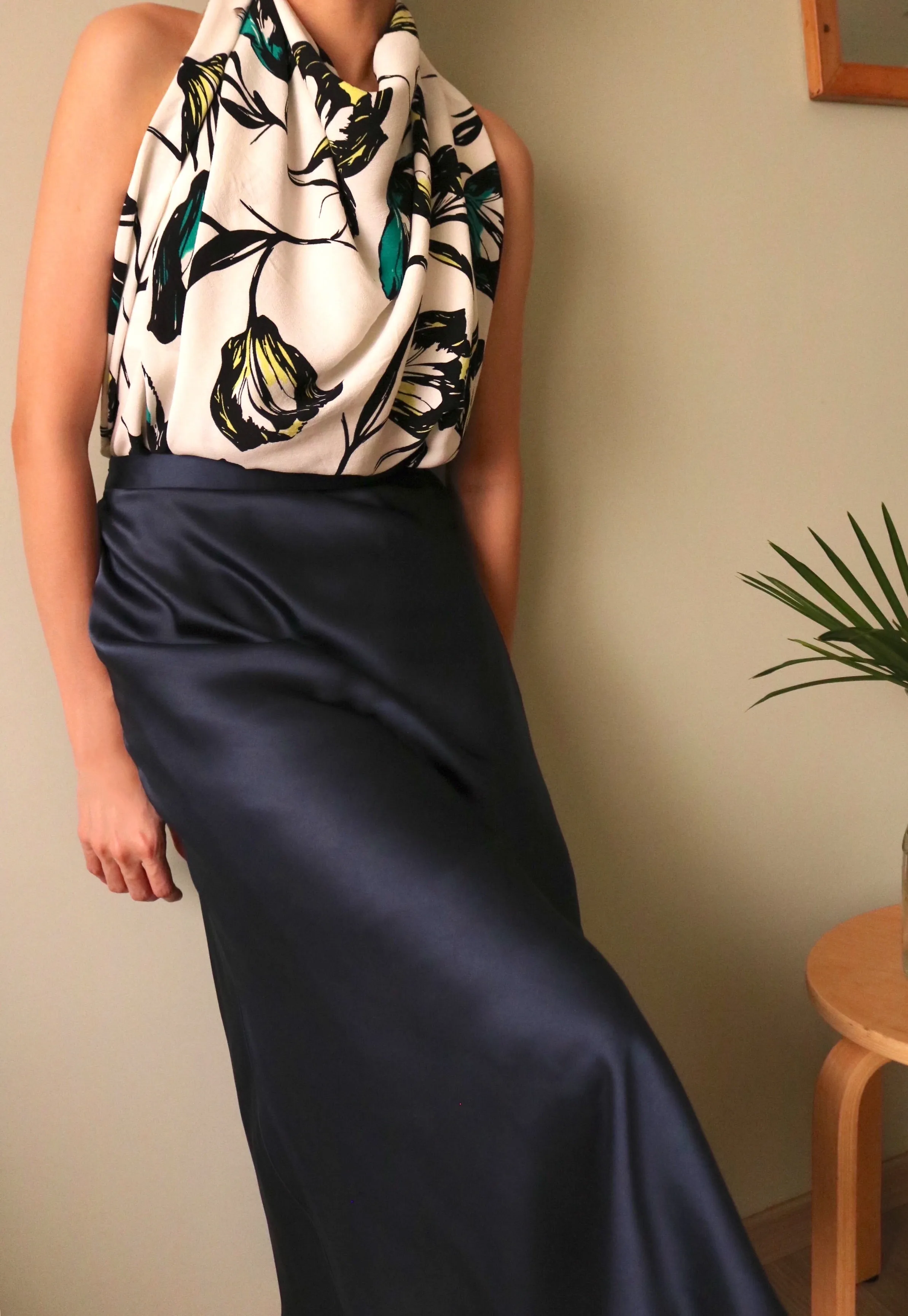 Julie skirt {Midnight blue}