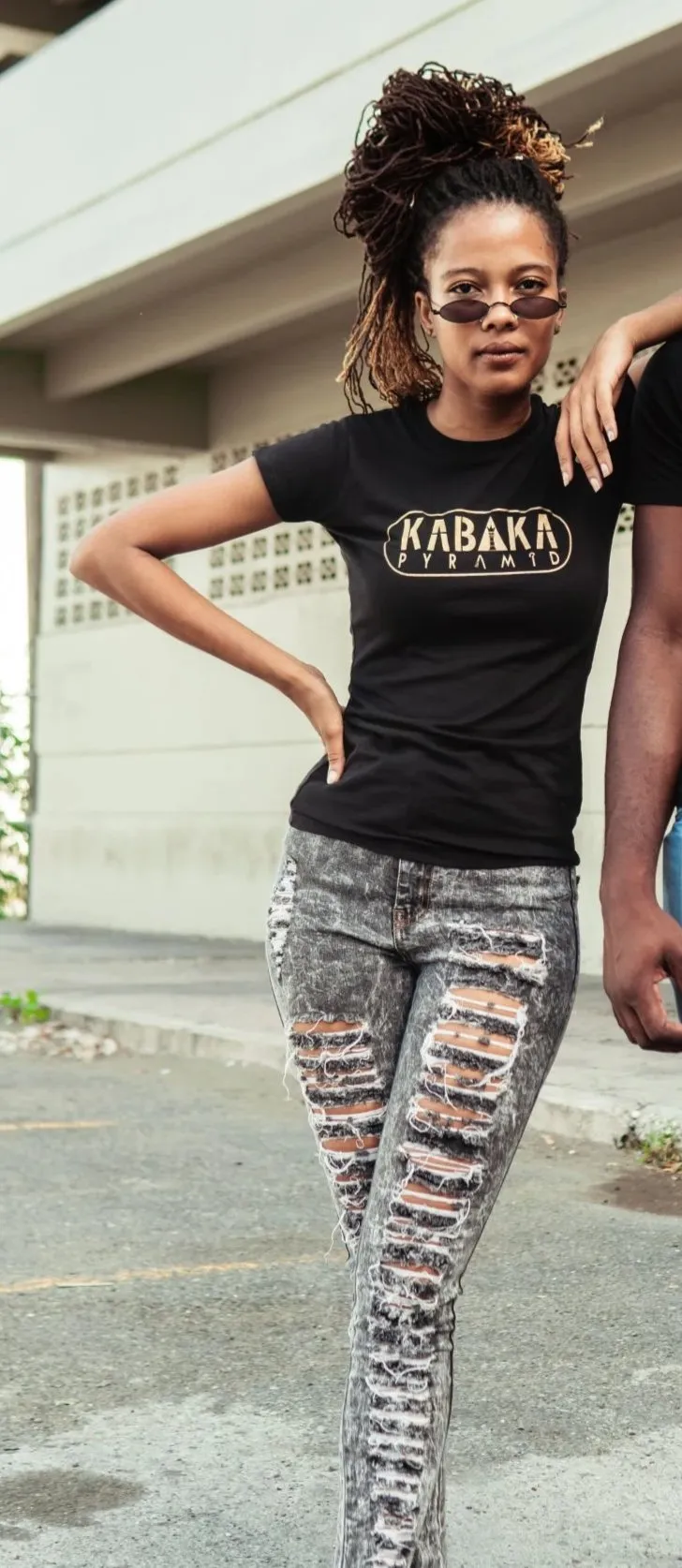 KABAKA PYRAMID - LOGO PRINT - LADIES T-SHIRT