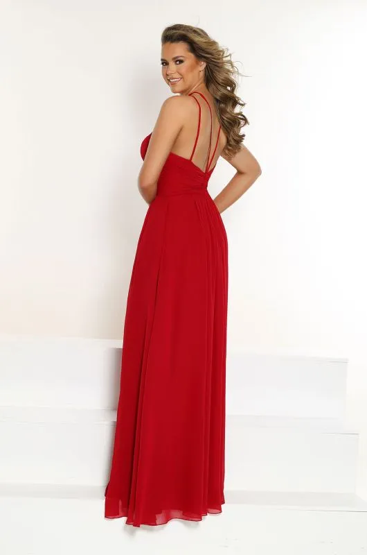 Kanali K Size 8 1833 Rust Bridesmaid Dress