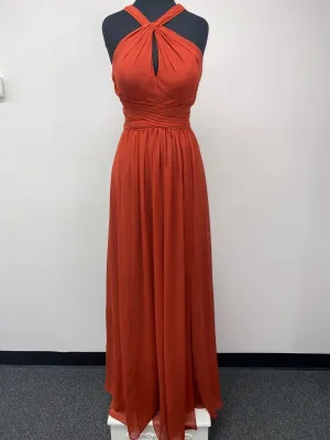 Kanali K Size 8 1833 Rust Bridesmaid Dress