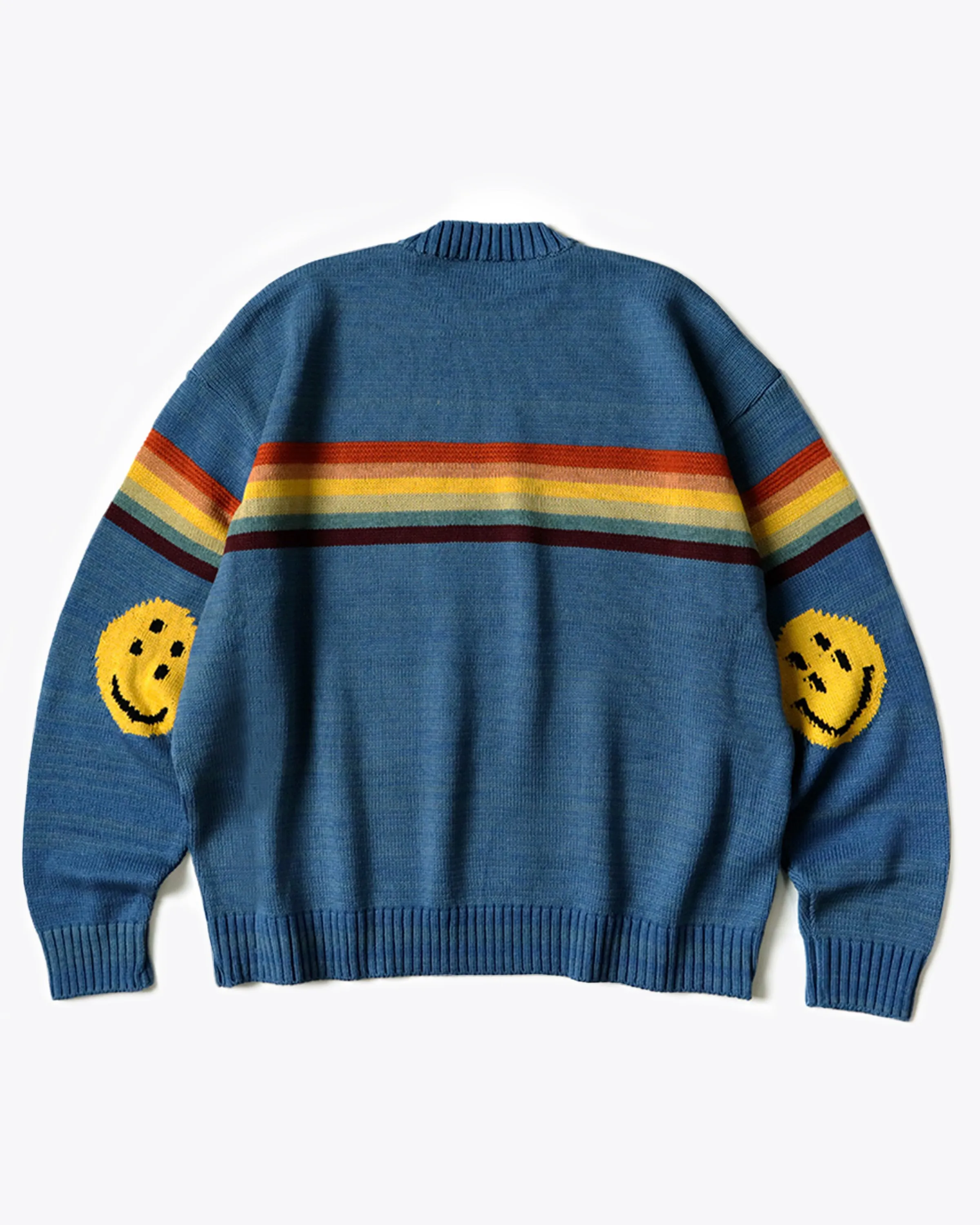 Kapital Rainbow Smiley Sweater