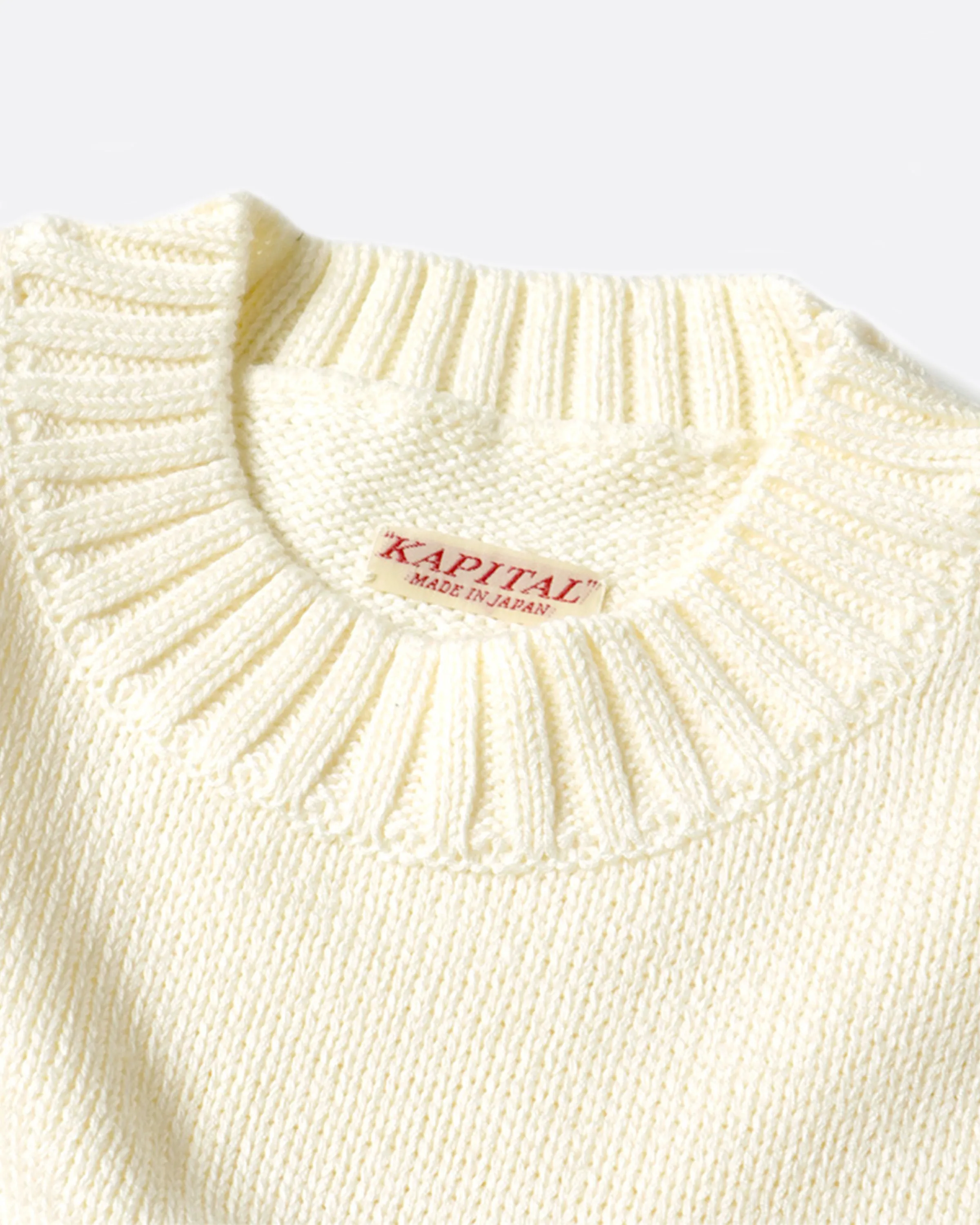 Kapital Rainbow Smiley Sweater