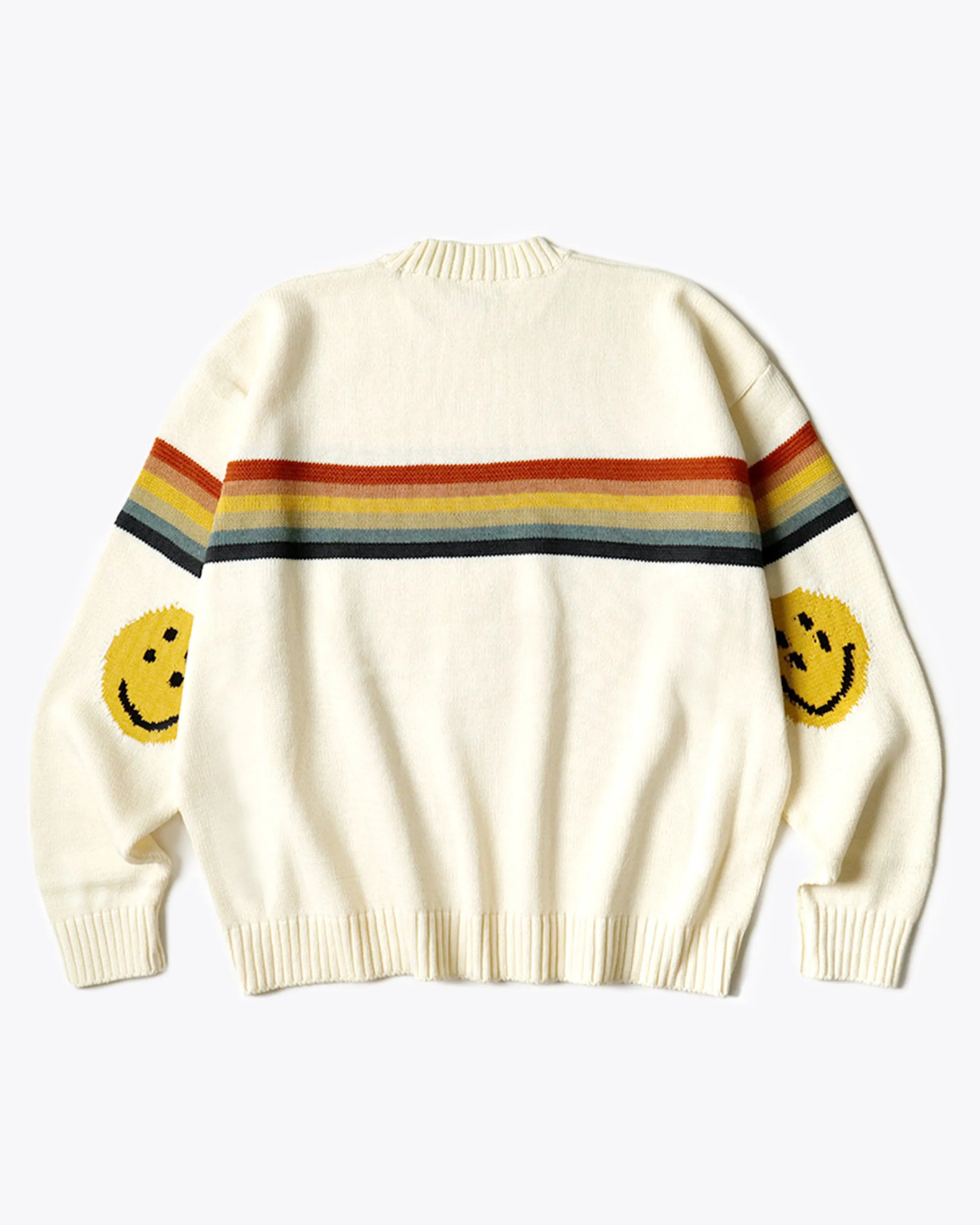 Kapital Rainbow Smiley Sweater