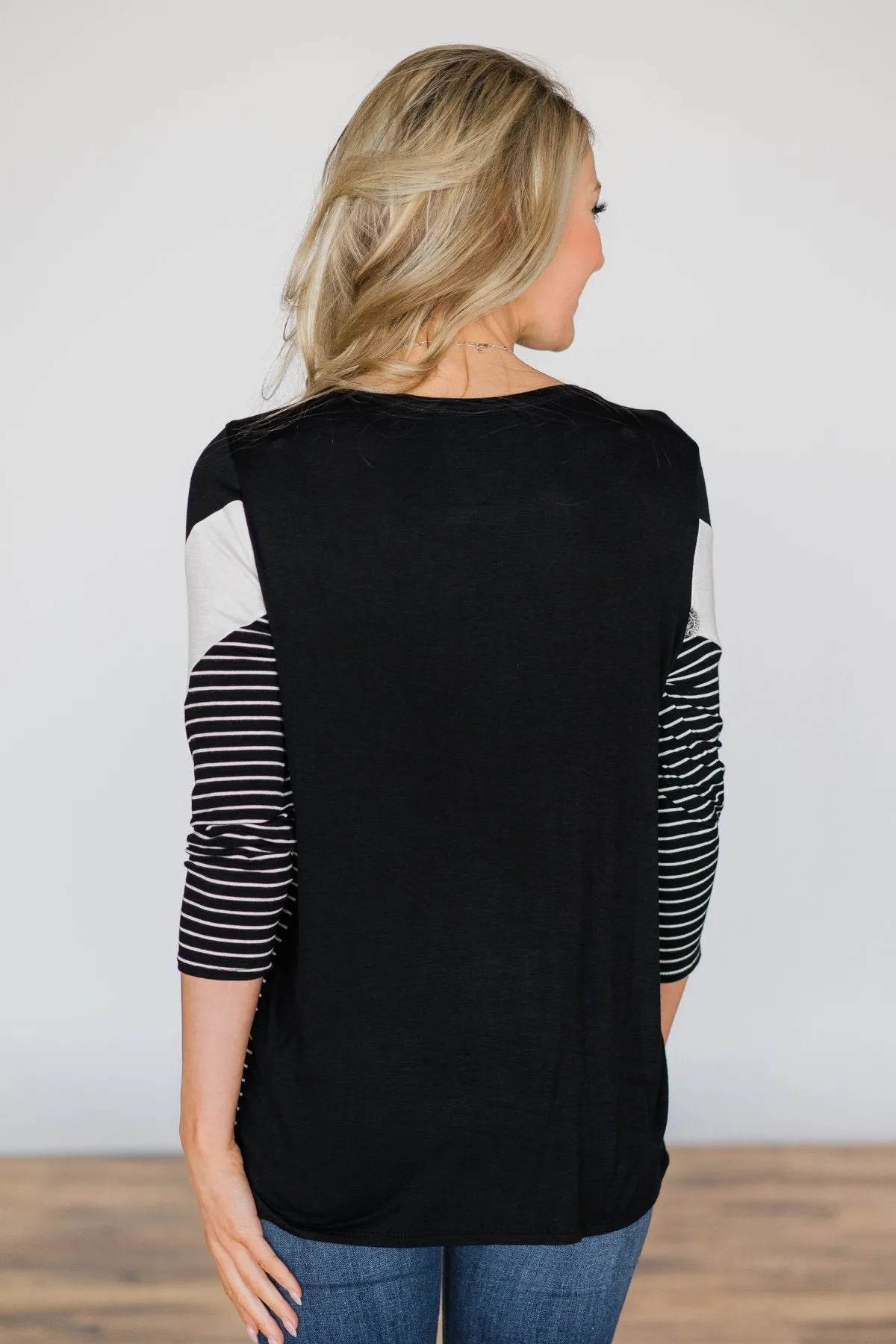 Keeping Promises Striped Top