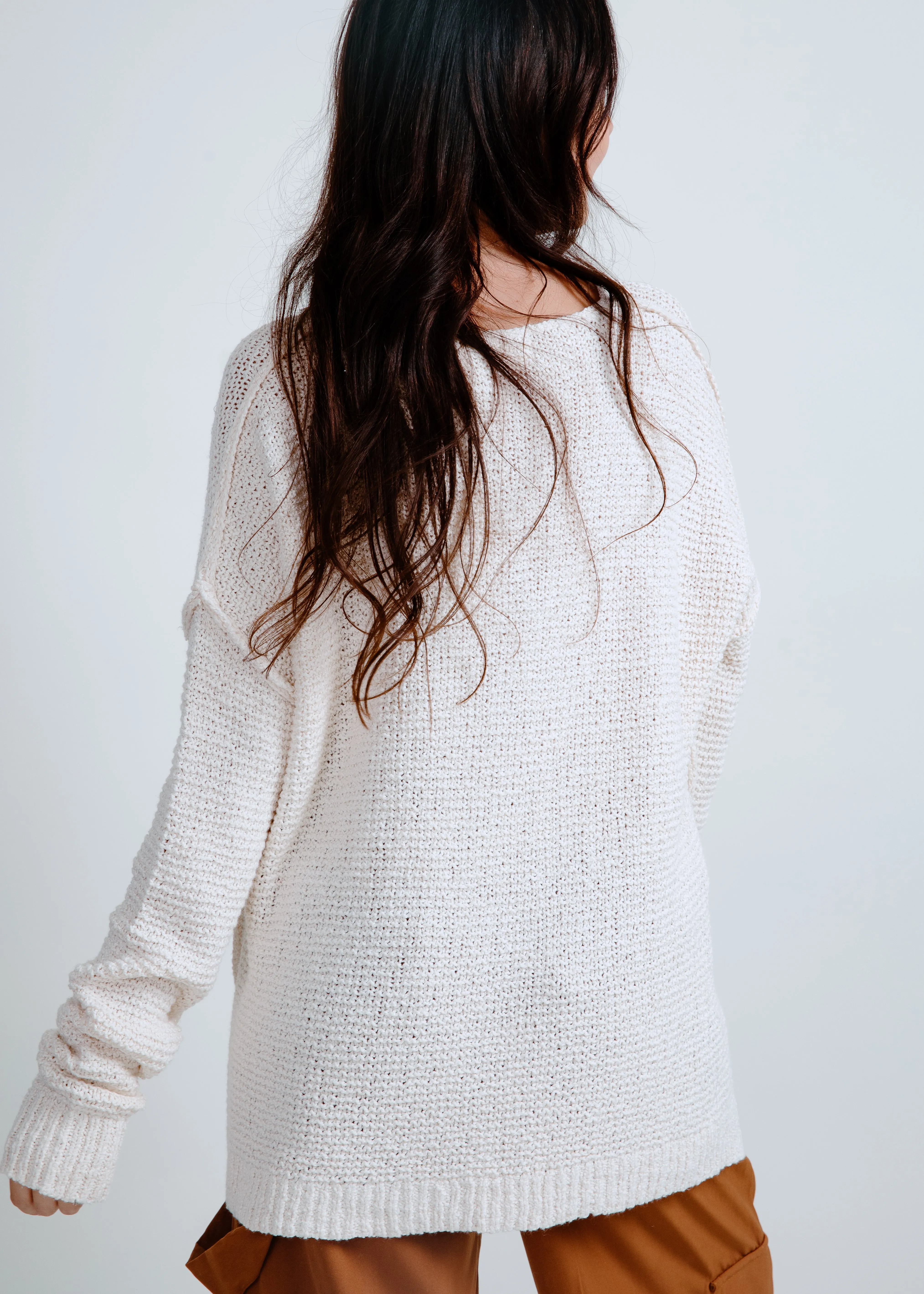 Kelly Knit Sweater - Ivory