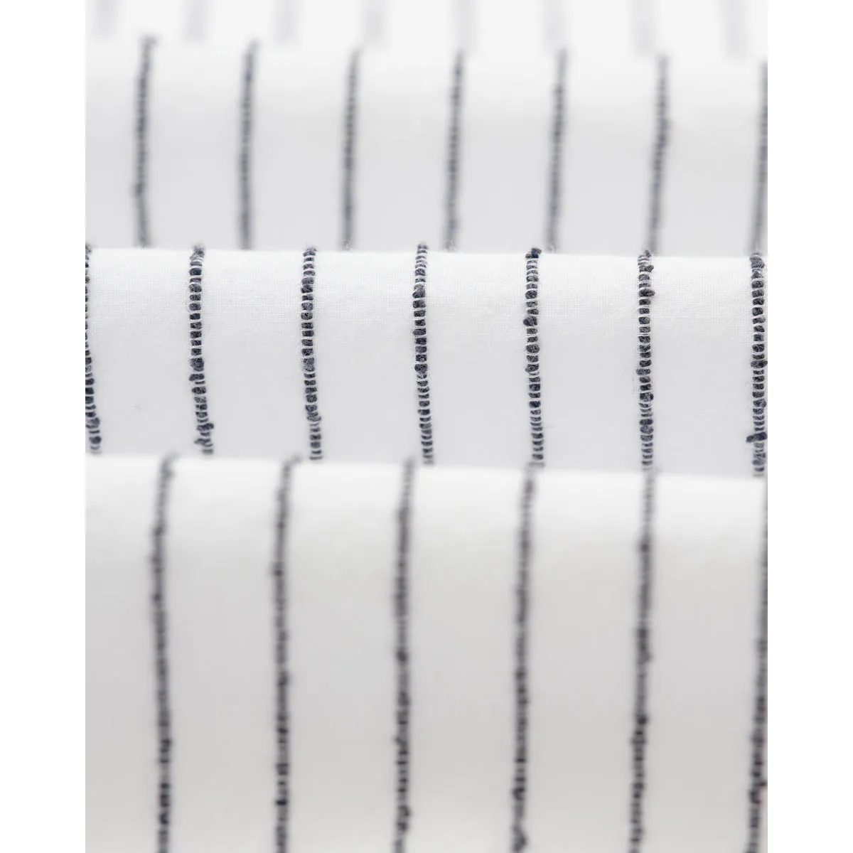 Kew SS Shirt | Boucle Stripe/White