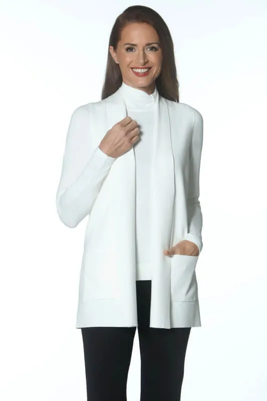 Knit Vest in Ivory