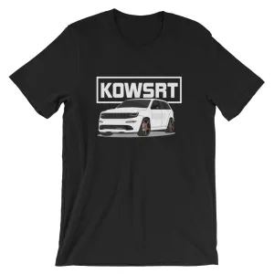 KOWSRT Short-Sleeve Unisex T-Shirt White Logo