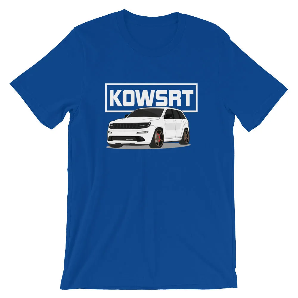 KOWSRT Short-Sleeve Unisex T-Shirt White Logo