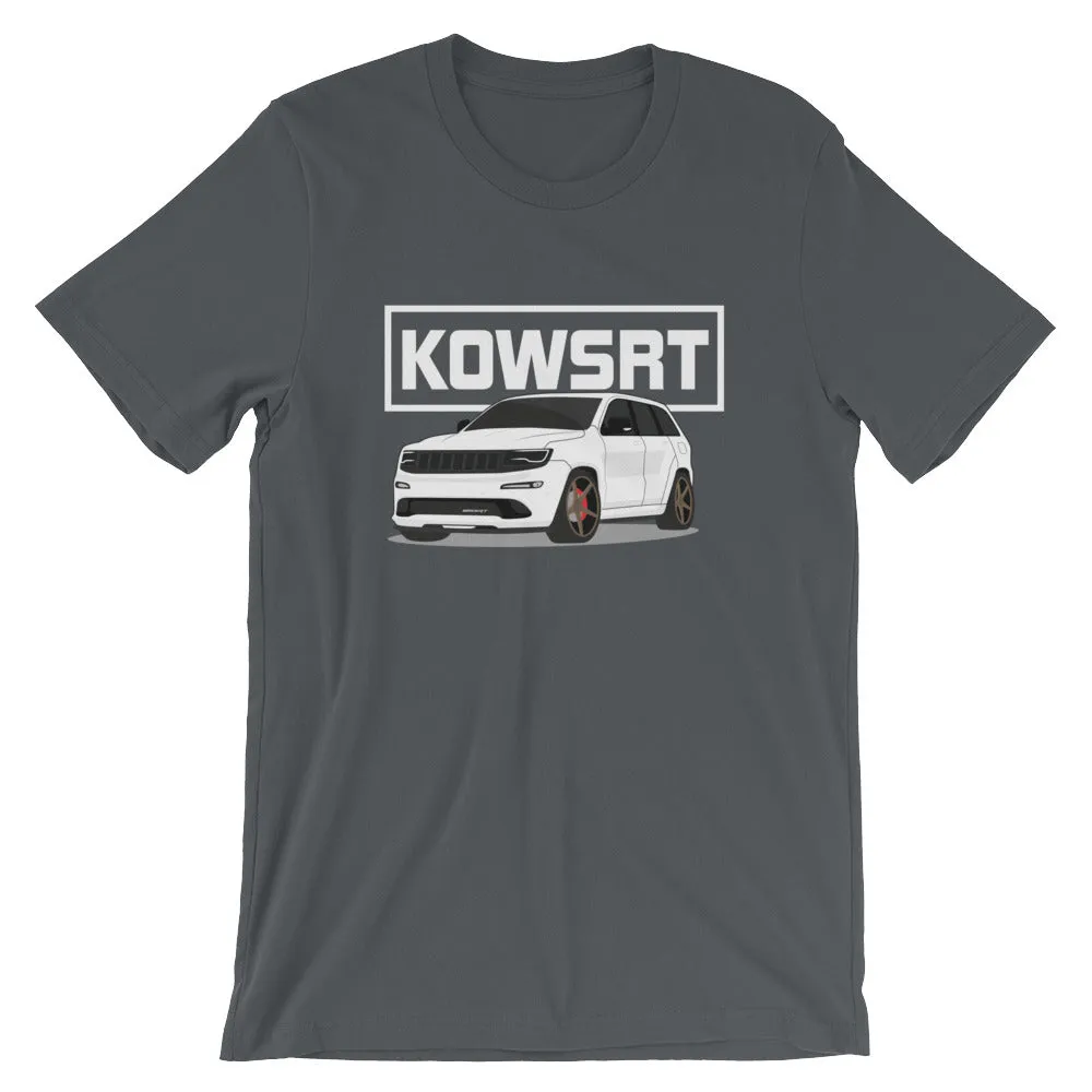 KOWSRT Short-Sleeve Unisex T-Shirt White Logo
