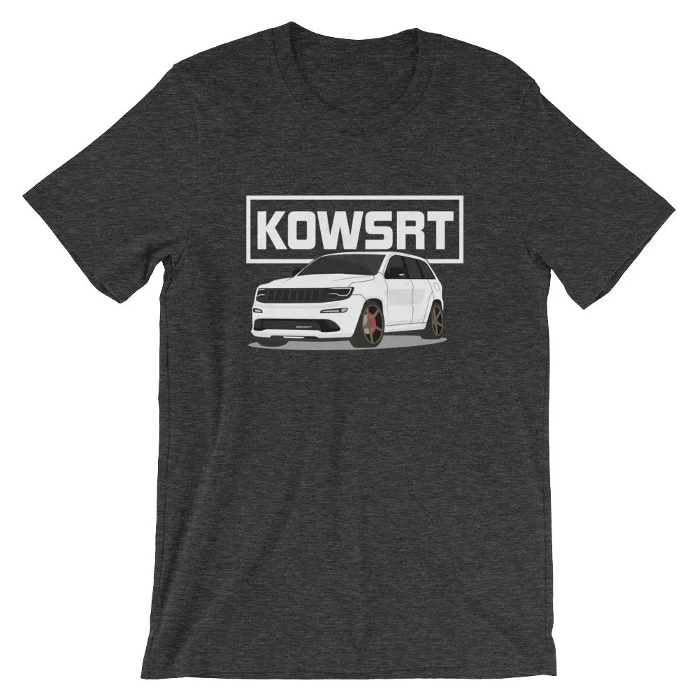 KOWSRT Short-Sleeve Unisex T-Shirt White Logo