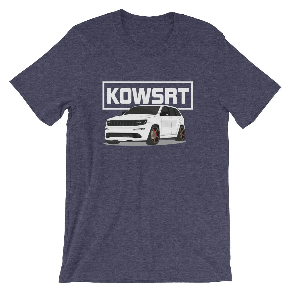 KOWSRT Short-Sleeve Unisex T-Shirt White Logo