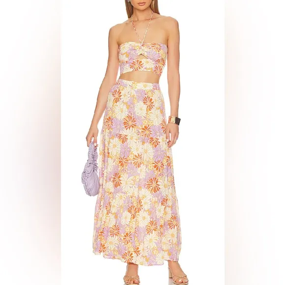 L *SPACE Bondi Maxi Skirt