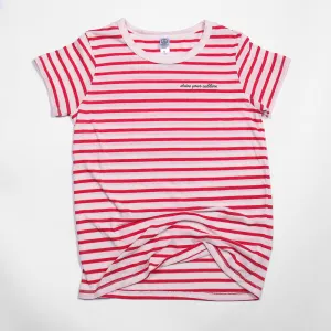 Ladies Striped Culture Tee