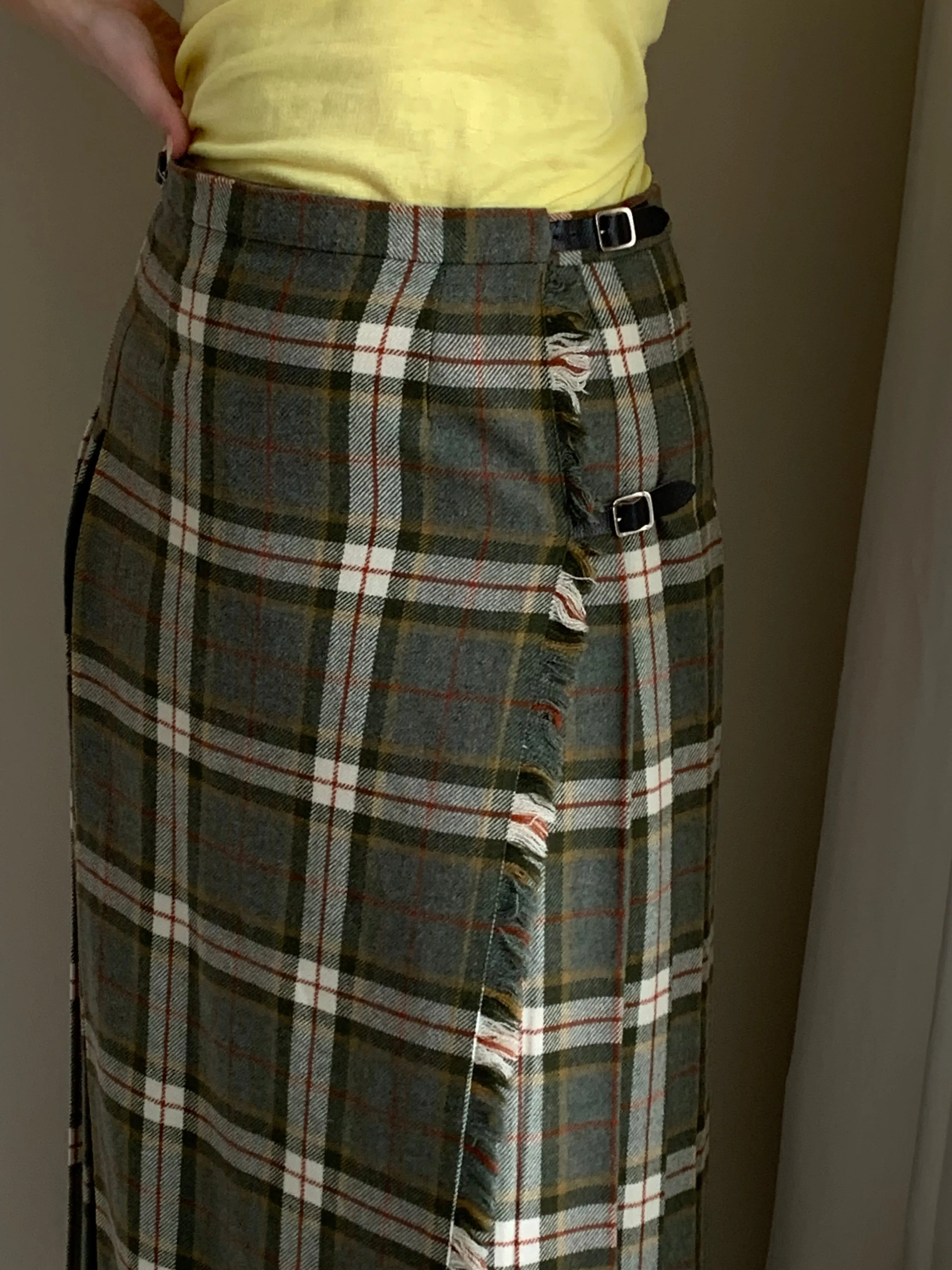 Laird-Portch vintage tartan skirt
