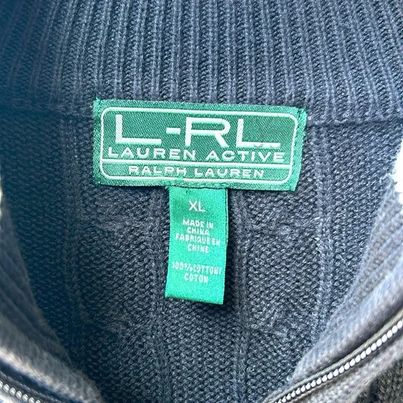 Lauren Ralph Lauren Active cable knit sweater