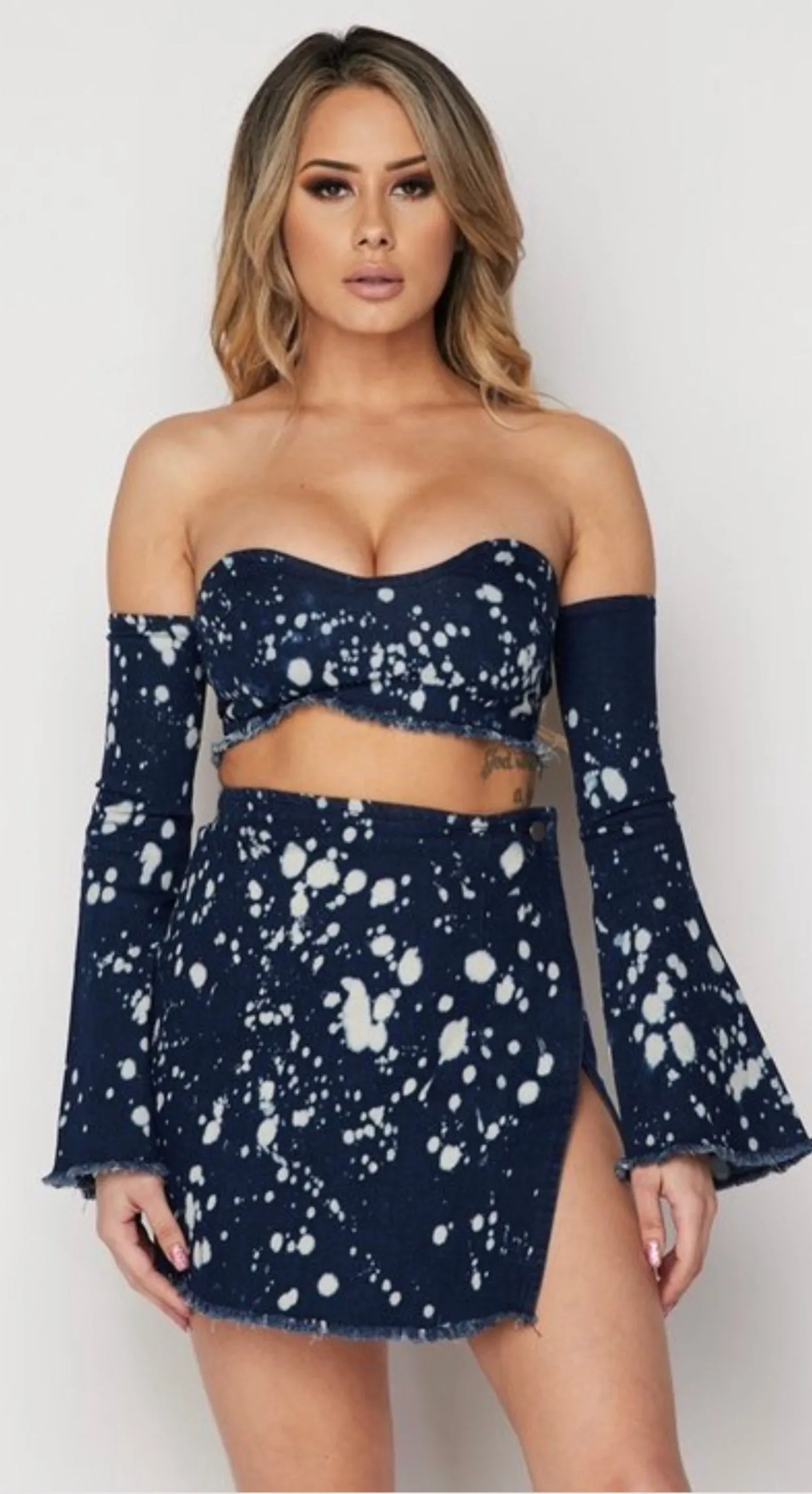 Legs & Denim 2pc set