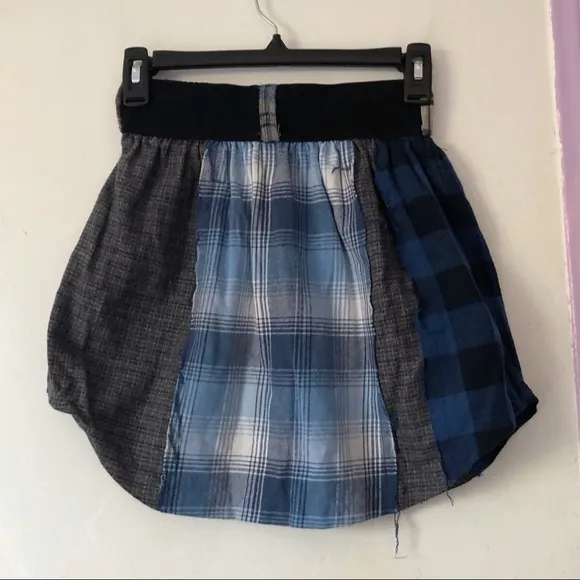 lf furst of a kind ⋆ patchwork flannel skirt