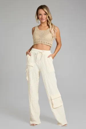 Lia Crochet Top