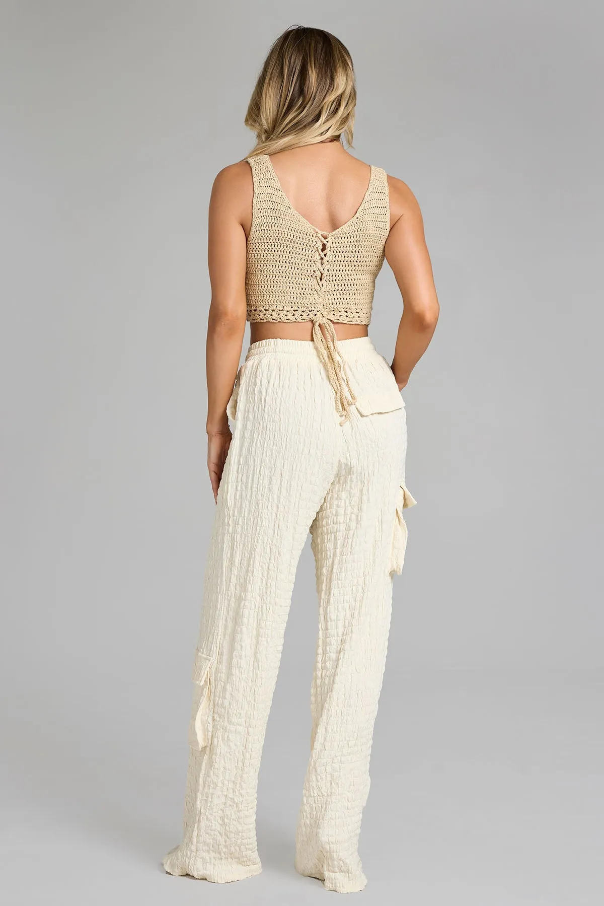 Lia Crochet Top