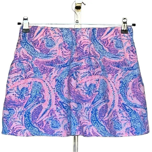 Lilly Pulitzer Elastic Waisted Print Skirt - Skort Size M
