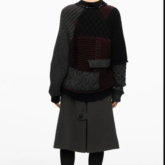 Limited Edition wool midi skirt by Zara