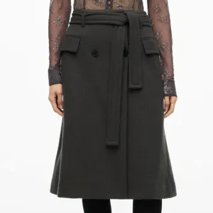 Limited Edition wool midi skirt by Zara