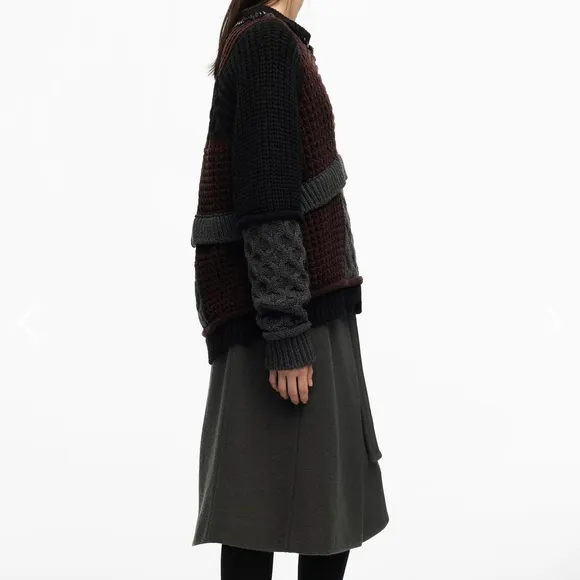 Limited Edition wool midi skirt by Zara