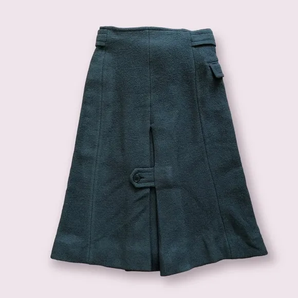 Limited Edition wool midi skirt by Zara