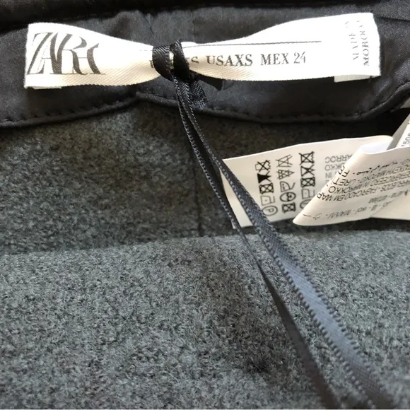 Limited Edition wool midi skirt by Zara