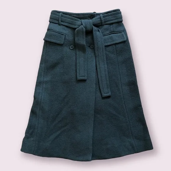 Limited Edition wool midi skirt by Zara
