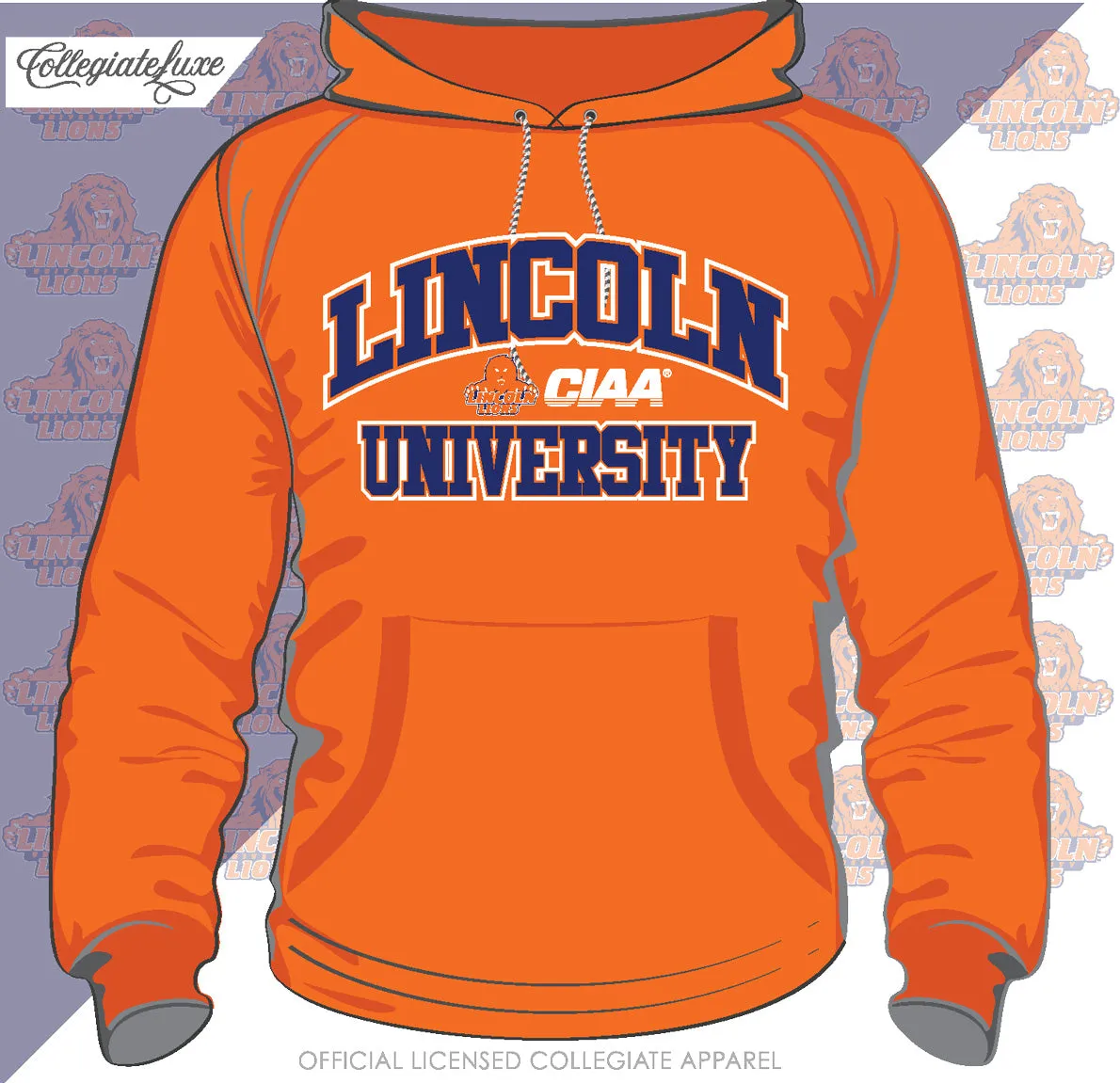 Lincoln University|  ACH | Orange Unisex Hoodies (DK)